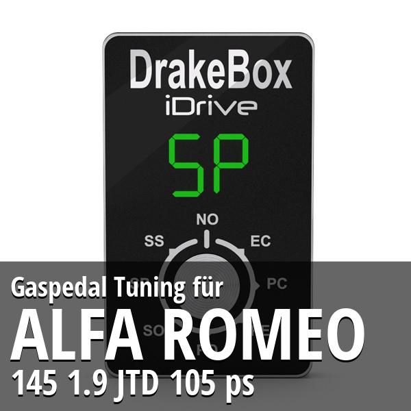 Gaspedal Tuning Alfa Romeo 145 1.9 JTD 105 ps