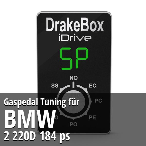 Gaspedal Tuning Bmw 2 220D 184 ps