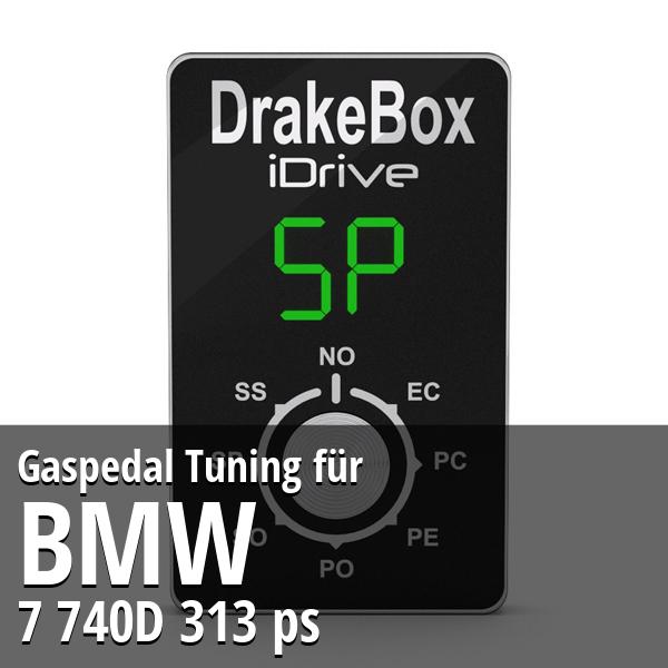 Gaspedal Tuning Bmw 7 740D 313 ps