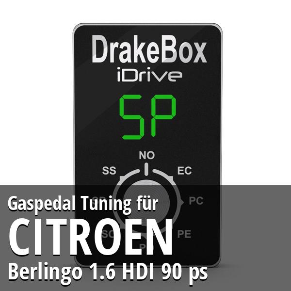 Gaspedal Tuning Citroen Berlingo 1.6 HDI 90 ps