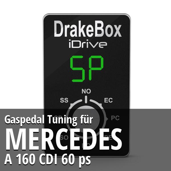 Gaspedal Tuning Mercedes A 160 CDI 60 ps