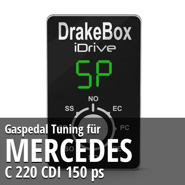 Gaspedal Tuning Mercedes C 220 CDI 150 ps