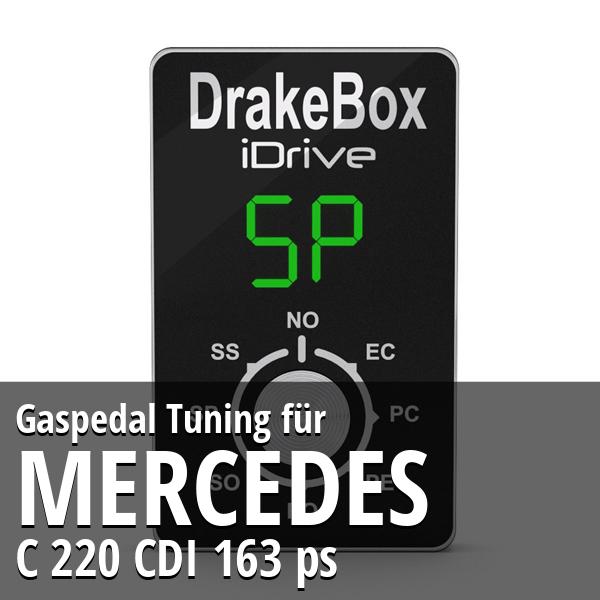 Gaspedal Tuning Mercedes C 220 CDI 163 ps