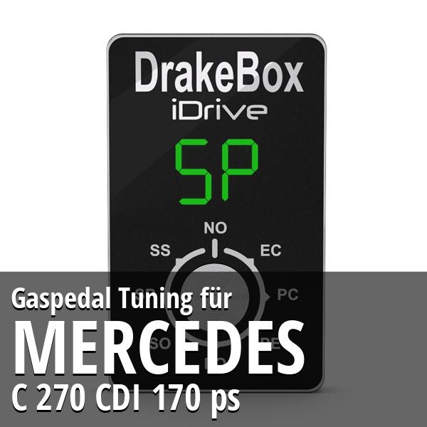 Gaspedal Tuning Mercedes C 270 CDI 170 ps