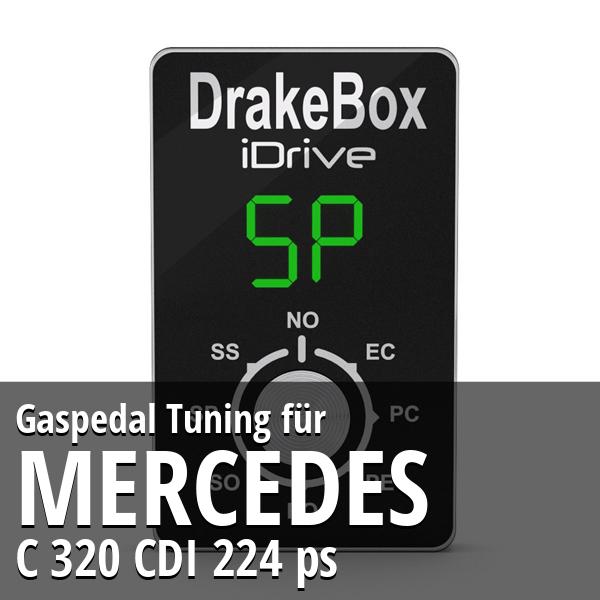 Gaspedal Tuning Mercedes C 320 CDI 224 ps