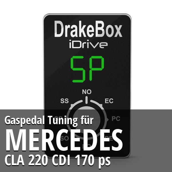 Gaspedal Tuning Mercedes CLA 220 CDI 170 ps
