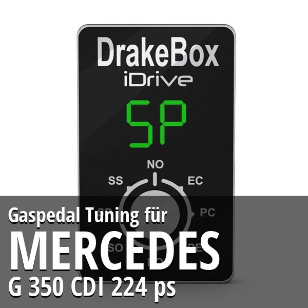Gaspedal Tuning Mercedes G 350 CDI 224 ps