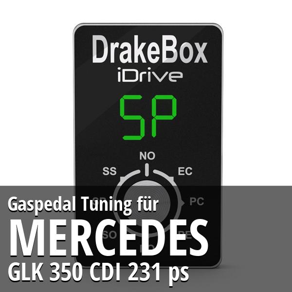 Gaspedal Tuning Mercedes GLK 350 CDI 231 ps