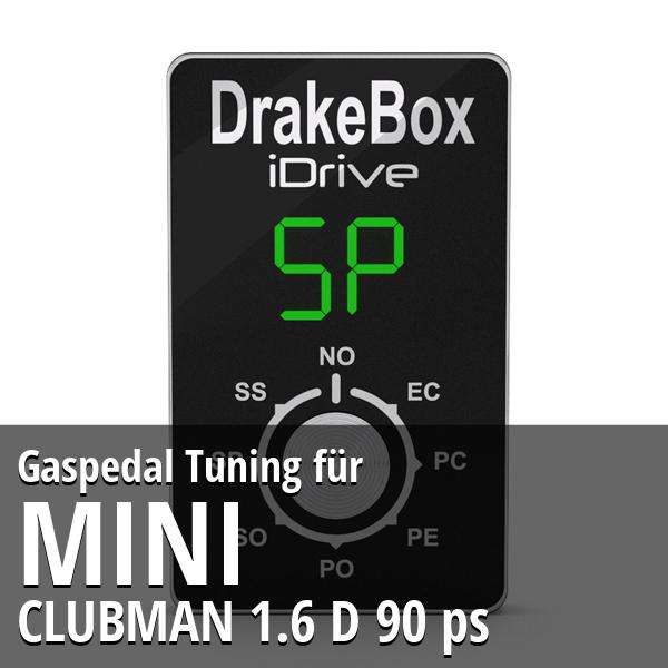 Gaspedal Tuning Mini CLUBMAN 1.6 D 90 ps