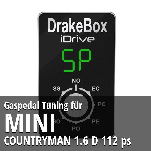 Gaspedal Tuning Mini COUNTRYMAN 1.6 D 112 ps