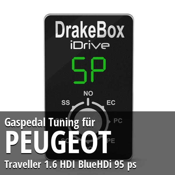 Gaspedal Tuning Peugeot Traveller 1.6 HDI BlueHDi 95 ps