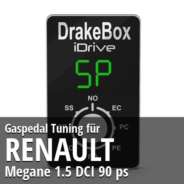 Gaspedal Tuning Renault Megane 1.5 DCI 90 ps