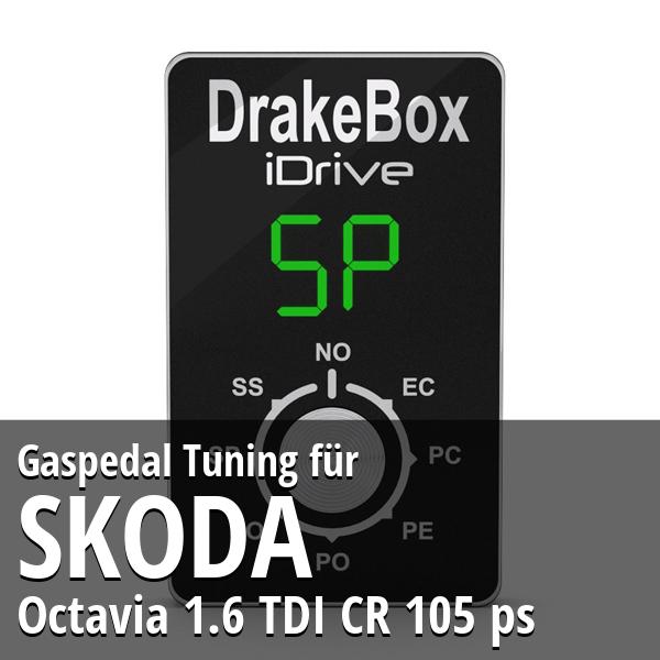 Gaspedal Tuning Skoda Octavia 1.6 TDI CR 105 ps