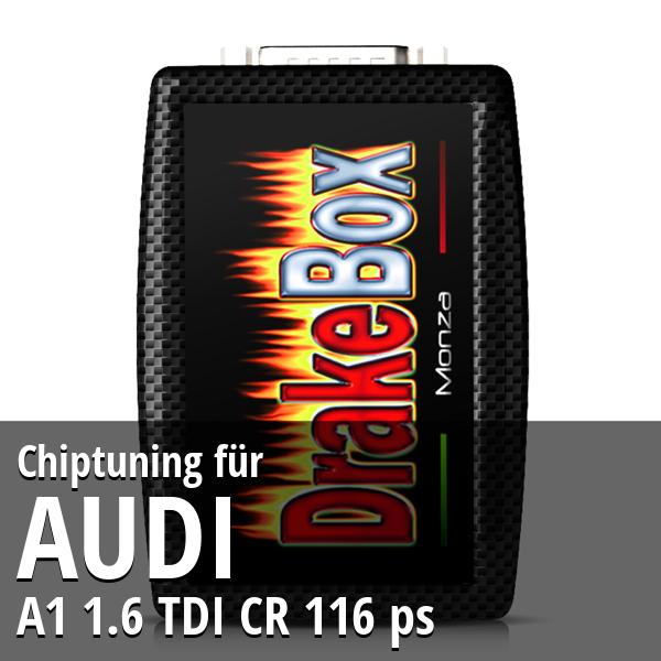 Chiptuning Audi A1 1.6 TDI CR 116 ps