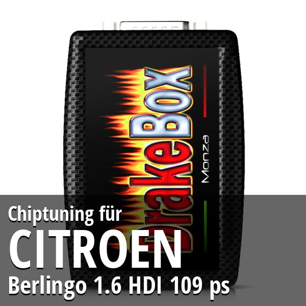 Chiptuning Citroen Berlingo 1.6 HDI 109 ps