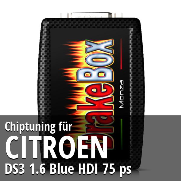 Chiptuning Citroen DS3 1.6 Blue HDI 75 ps