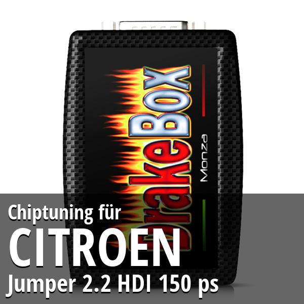Chiptuning Citroen Jumper 2.2 HDI 150 ps