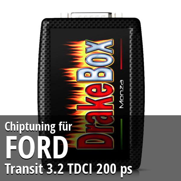 Chiptuning Ford Transit 3.2 TDCI 200 ps