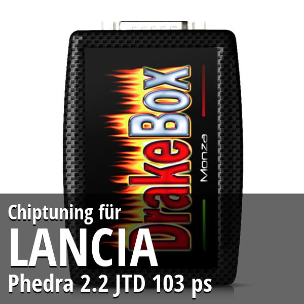 Chiptuning Lancia Phedra 2.2 JTD 103 ps