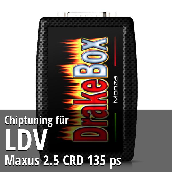 Chiptuning LDV Maxus 2.5 CRD 135 ps