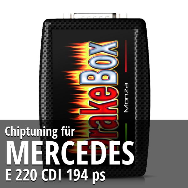 Chiptuning Mercedes E 220 CDI 194 ps
