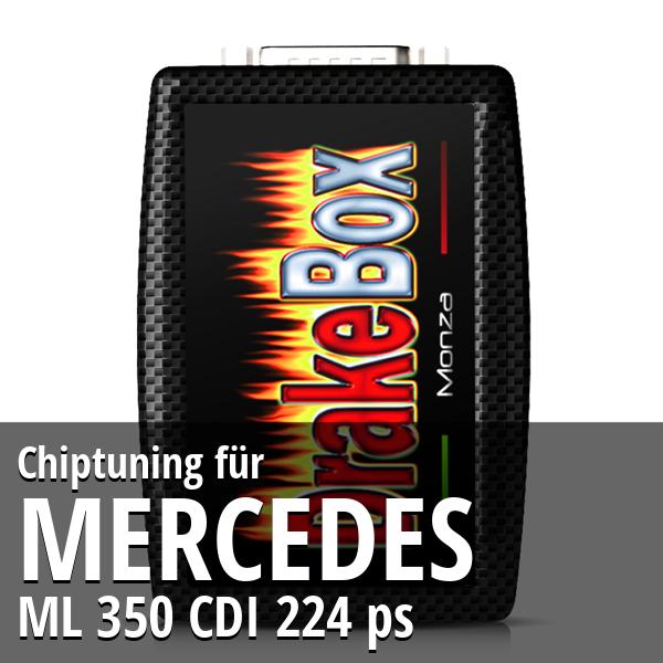 Chiptuning Mercedes ML 350 CDI 224 ps