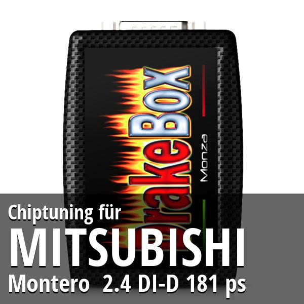 Chiptuning Mitsubishi Montero 2.4 DI-D 181 ps