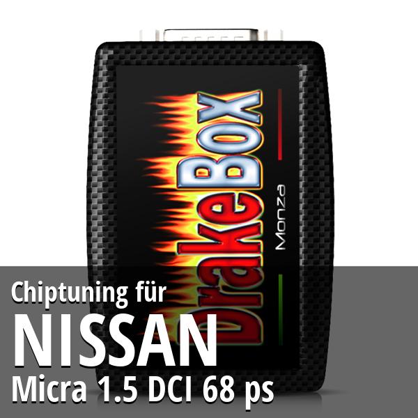Chiptuning Nissan Micra 1.5 DCI 68 ps