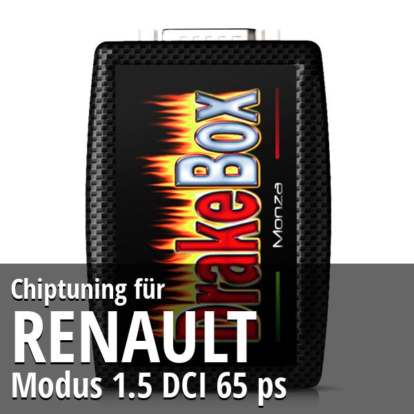 Chiptuning Renault Modus 1.5 DCI 65 ps