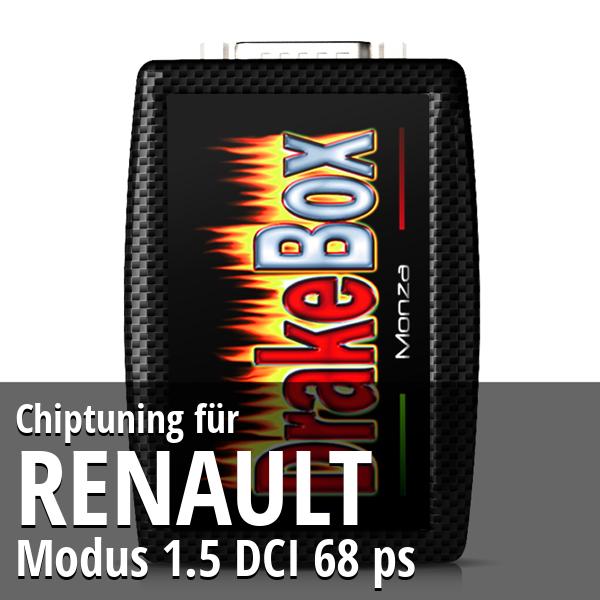 Chiptuning Renault Modus 1.5 DCI 68 ps