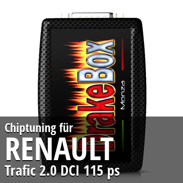 Chiptuning Renault Trafic 2.0 DCI 115 ps
