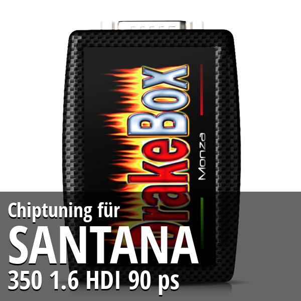 Chiptuning Santana 350 1.6 HDI 90 ps