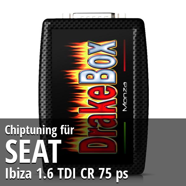 Chiptuning Seat Ibiza 1.6 TDI CR 75 ps