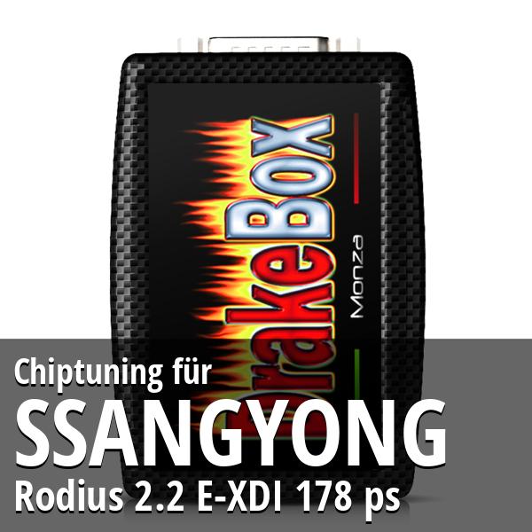 Chiptuning Ssangyong Rodius 2.2 E-XDI 178 ps