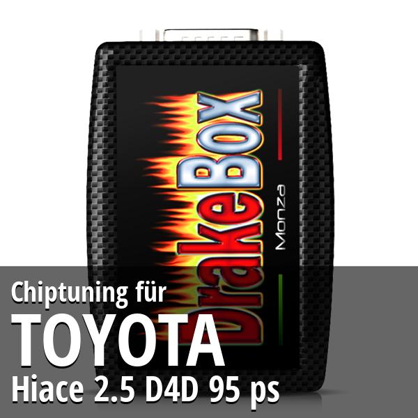 Chiptuning Toyota Hiace 2.5 D4D 95 ps