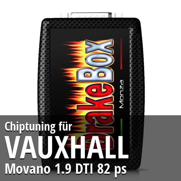 Chiptuning Vauxhall Movano 1.9 DTI 82 ps