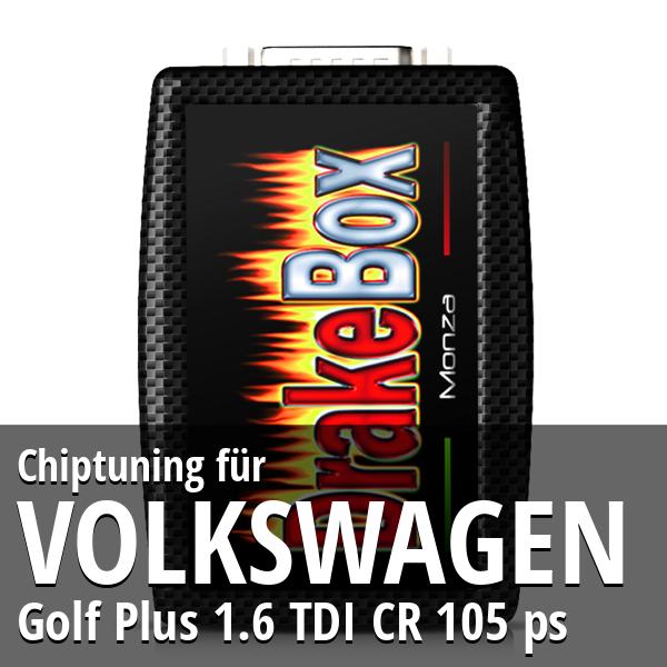 Chiptuning Volkswagen Golf Plus 1.6 TDI CR 105 ps