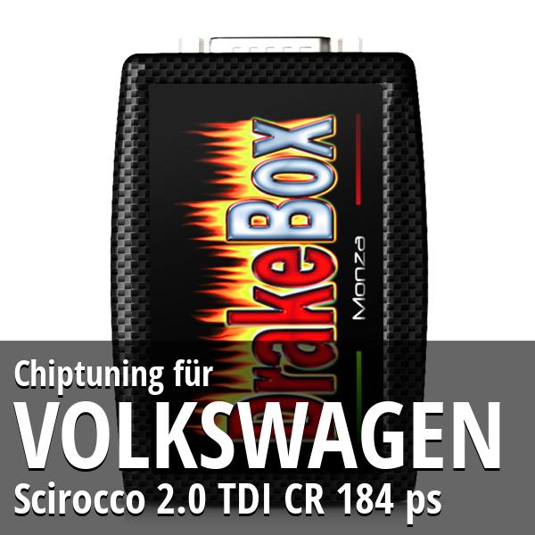 Chiptuning Volkswagen Scirocco 2.0 TDI CR 184 ps