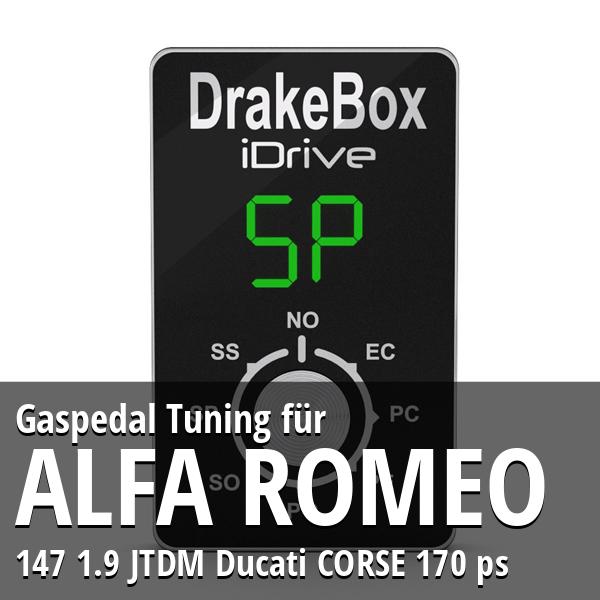 Gaspedal Tuning Alfa Romeo 147 1.9 JTDM Ducati CORSE 170 ps