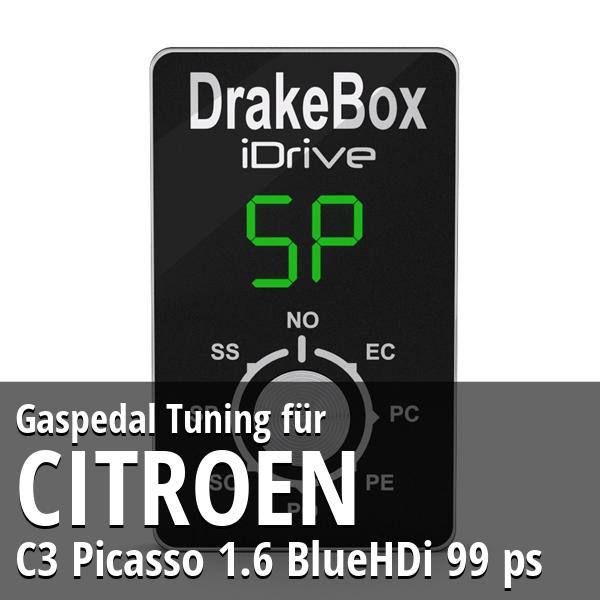 Gaspedal Tuning Citroen C3 Picasso 1.6 BlueHDi 99 ps