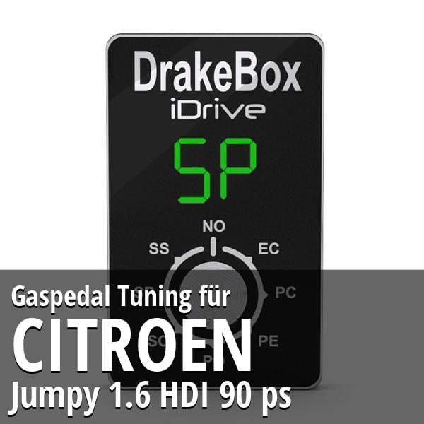 Gaspedal Tuning Citroen Jumpy 1.6 HDI 90 ps
