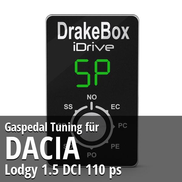Gaspedal Tuning Dacia Lodgy 1.5 DCI 110 ps