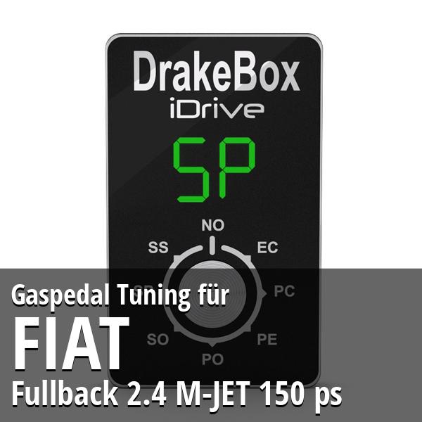 Gaspedal Tuning Fiat Fullback 2.4 M-JET 150 ps