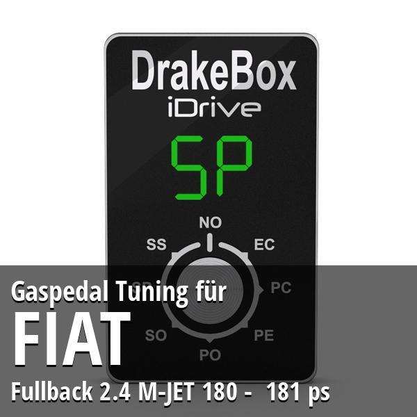 Gaspedal Tuning Fiat Fullback 2.4 M-JET 180 - 181 ps
