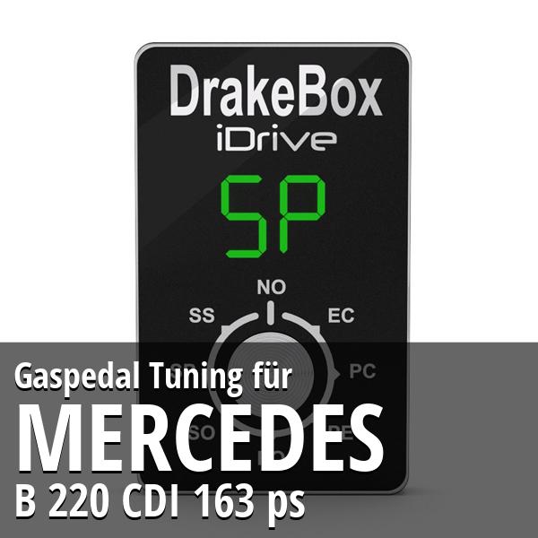 Gaspedal Tuning Mercedes B 220 CDI 163 ps
