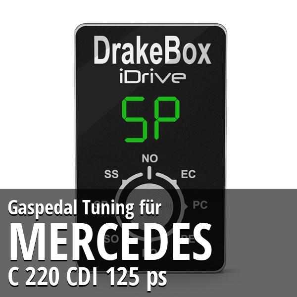 Gaspedal Tuning Mercedes C 220 CDI 125 ps