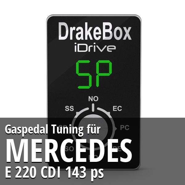 Gaspedal Tuning Mercedes E 220 CDI 143 ps
