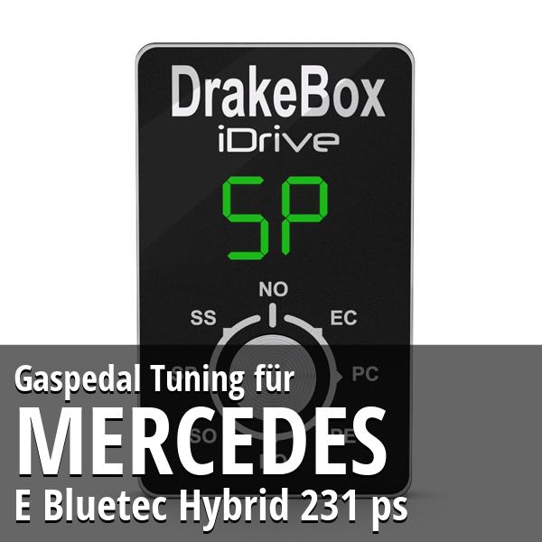 Gaspedal Tuning Mercedes E Bluetec Hybrid 231 ps