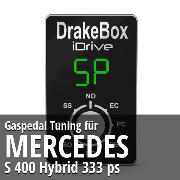 Gaspedal Tuning Mercedes S 400 Hybrid 333 ps