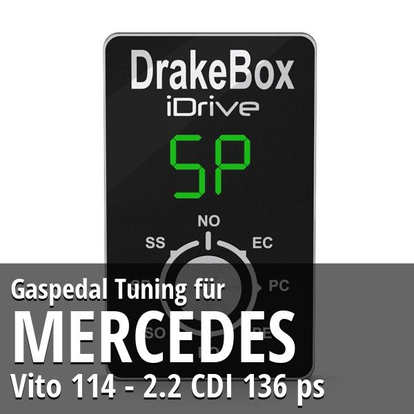 Gaspedal Tuning Mercedes Vito 114 - 2.2 CDI 136 ps